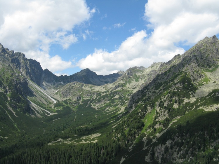 foto 5 uitzicht vanaf de Tatranská magistrála